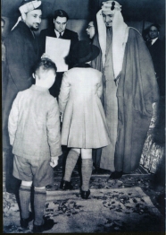 Faisal at Woking Mosque, February 1939