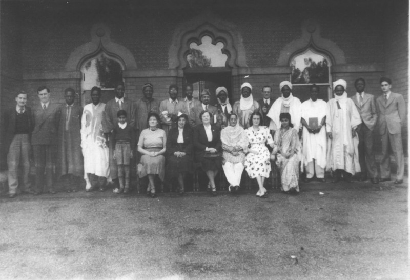 Dr. S. M. Abdullah with a group of “Northern Nigerian Administrators”, 31 August 1951