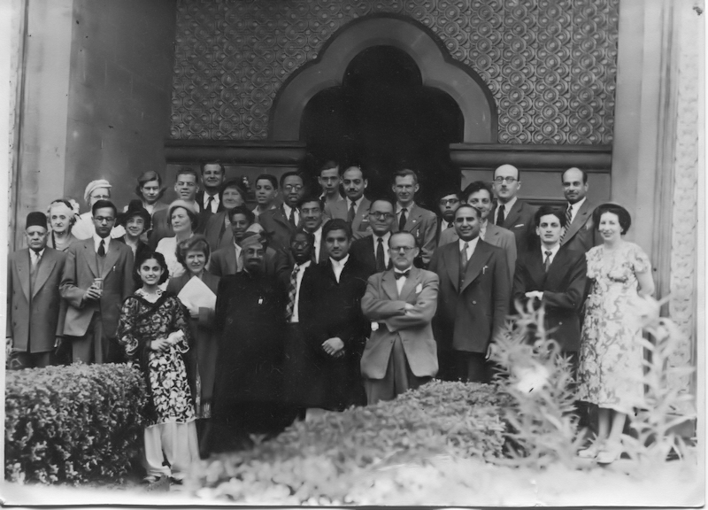 Group at Congress of Muslims in Britian, 1952