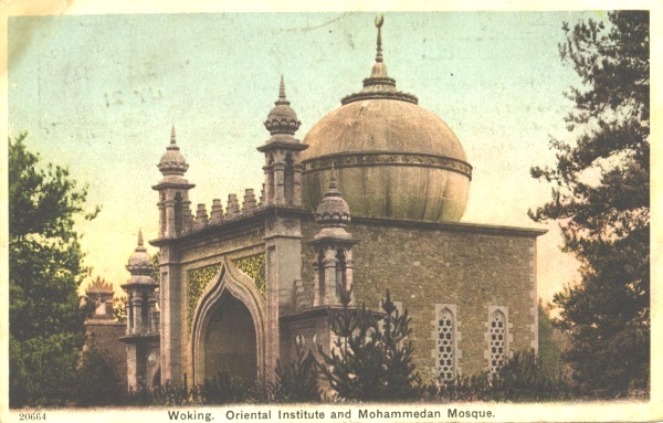 Postcard 1905, picture side