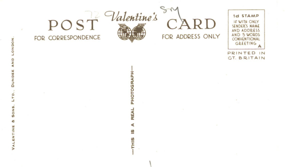 Postcard 1940